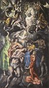 El Greco The Baptism of Christ oil painting reproduction